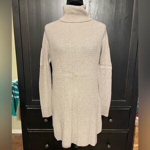 Halogen Cream Turtleneck Sweater